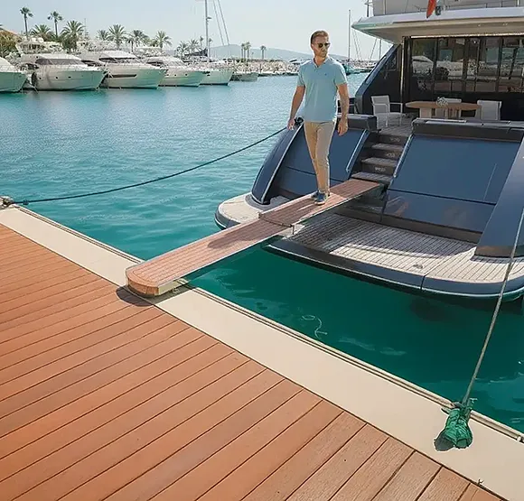  Boxed Electric Retracting Gangway Poster