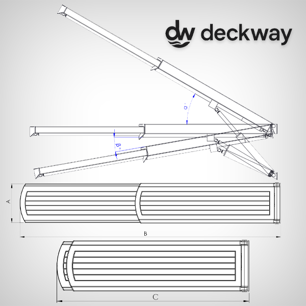 Electric Telescopic Transom Gangway Technical Data